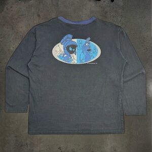 1996 Marvin the Martian & K-9 Looney Tunes ‘Loonatek’ Graphic Longsleeve Tee
